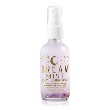 Dream Mist / Body + Linen - Little Shop of Oils Essential Oils Crystal Gemstone Infused Apothecary
