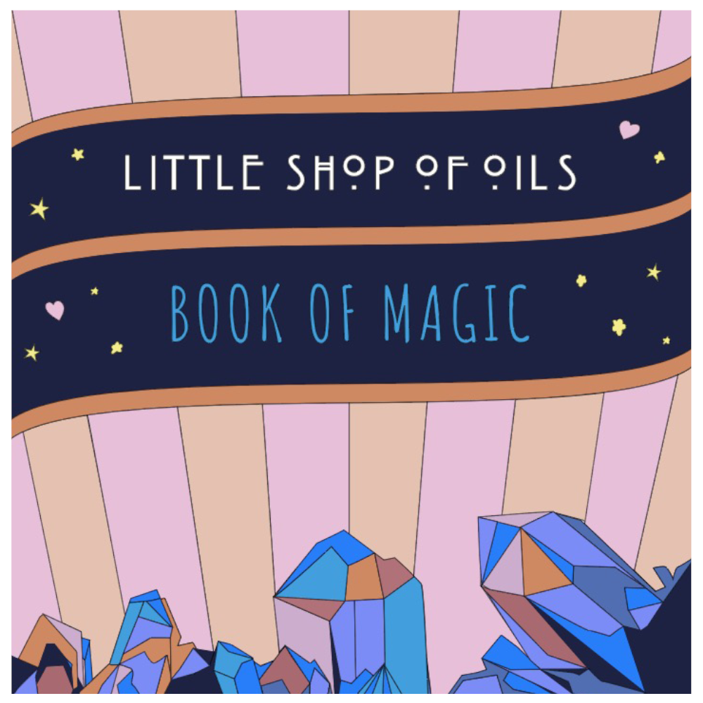 Book Of Magic - Coloring Book - Little Shop of Oils Essential Oils Crystal Gemstone Infused Apothecary