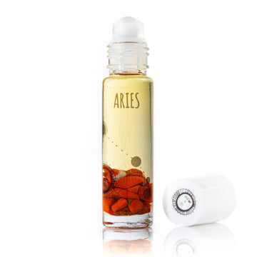 Aries Roller - Little Shop of Oils Essential Oils Crystal Gemstone Infused Apothecary