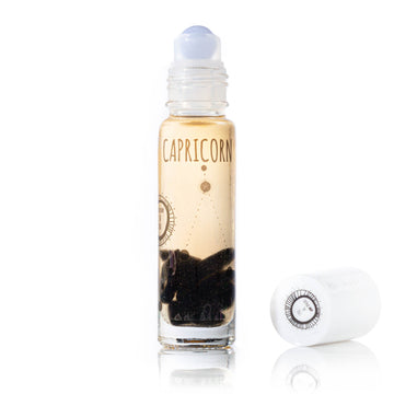 Capricorn Roller - Little Shop of Oils Essential Oils Crystal Gemstone Infused Apothecary
