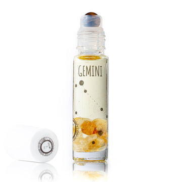 Gemini Roller - Little Shop of Oils Essential Oils Crystal Gemstone Infused Apothecary