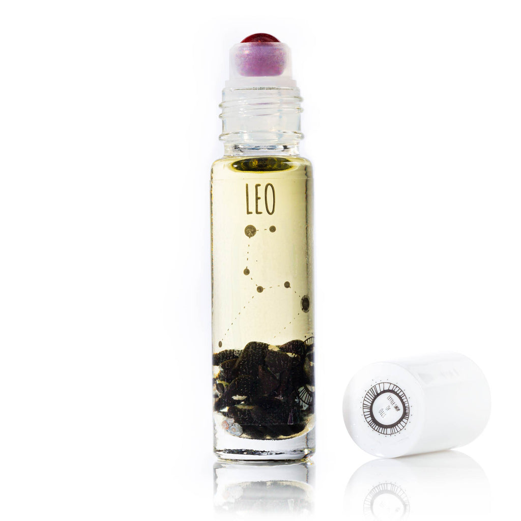 Leo Roller - Little Shop of Oils Essential Oils Crystal Gemstone Infused Apothecary