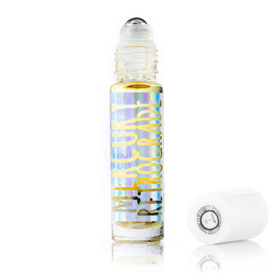 Mercury Retrograde Roller - Little Shop of Oils Essential Oils Crystal Gemstone Infused Apothecary